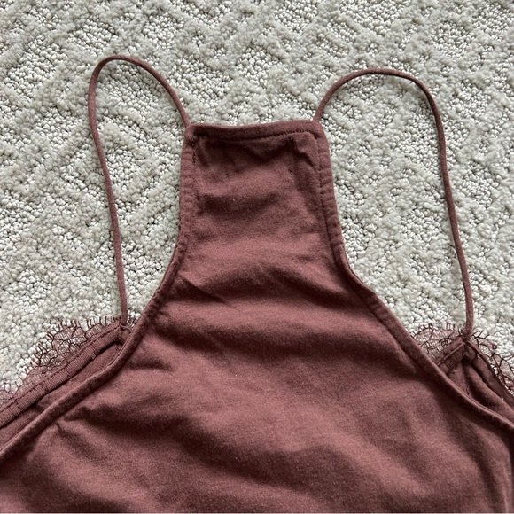 CAMI NYC racer jersey cami XXS chocolate - Picture 2 of 7